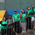 University of Limerick illustrated the cultural diversity of its student community by taking part in this year’s St Patrick’s Day Parade 2025. Picture: Cian Reinhardt