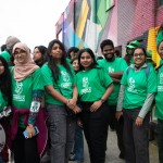 University of Limerick illustrated the cultural diversity of its student community by taking part in this year’s St Patrick’s Day Parade 2025. Picture: Cian Reinhardt