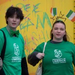University of Limerick illustrated the cultural diversity of its student community by taking part in this year’s St Patrick’s Day Parade 2025. Picture: Cian Reinhardt