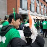 University of Limerick illustrated the cultural diversity of its student community by taking part in this year’s St Patrick’s Day Parade 2025. Picture: Cian Reinhardt