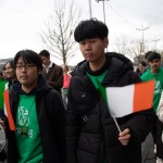 University of Limerick illustrated the cultural diversity of its student community by taking part in this year’s St Patrick’s Day Parade 2025. Picture: Cian Reinhardt
