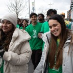 University of Limerick illustrated the cultural diversity of its student community by taking part in this year’s St Patrick’s Day Parade 2025. Picture: Cian Reinhardt