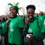 University of Limerick illustrated the cultural diversity of its student community by taking part in this year’s St Patrick’s Day Parade 2025. Picture: Cian Reinhardt