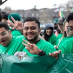 University of Limerick illustrated the cultural diversity of its student community by taking part in this year’s St Patrick’s Day Parade 2025. Picture: Cian Reinhardt