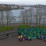 University of Limerick students pictured at Limerick's St Patricks Day 2026. Picture: Cian Reinhardt/ilovelimerick