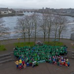 University of Limerick students pictured at Limerick's St Patricks Day 2026. Picture: Cian Reinhardt/ilovelimerick