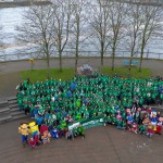 University of Limerick students pictured at Limerick's St Patricks Day 2026. Picture: Cian Reinhardt/ilovelimerick