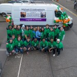 University of Limerick students pictured at Limerick's St Patricks Day 2026. Picture: Cian Reinhardt/ilovelimerick