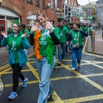 University of Limerick students pictured at Limerick's St Patricks Day 2026. Picture: Olena Oleksienko/ilovelimerick