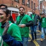 University of Limerick students pictured at Limerick's St Patricks Day 2026. Picture: Olena Oleksienko/ilovelimerick