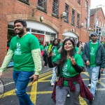 University of Limerick students pictured at Limerick's St Patricks Day 2026. Picture: Olena Oleksienko/ilovelimerick