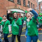 University of Limerick students pictured at Limerick's St Patricks Day 2026. Picture: Olena Oleksienko/ilovelimerick