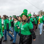 University of Limerick students pictured at Limerick's St Patricks Day 2026. Picture: Olena Oleksienko/ilovelimerick