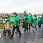 University of Limerick students pictured at Limerick's St Patricks Day 2026. Picture: Olena Oleksienko/ilovelimerick