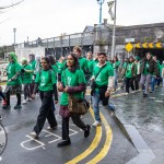University of Limerick students pictured at Limerick's St Patricks Day 2026. Picture: Olena Oleksienko/ilovelimerick