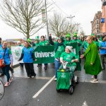 University of Limerick students pictured at Limerick's St Patricks Day 2026. Picture: Olena Oleksienko/ilovelimerick