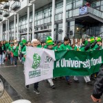 University of Limerick students pictured at Limerick's St Patricks Day 2026. Picture: Olena Oleksienko/ilovelimerick