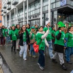 University of Limerick students pictured at Limerick's St Patricks Day 2026. Picture: Olena Oleksienko/ilovelimerick
