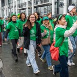 University of Limerick students pictured at Limerick's St Patricks Day 2026. Picture: Olena Oleksienko/ilovelimerick
