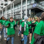 University of Limerick students pictured at Limerick's St Patricks Day 2026. Picture: Olena Oleksienko/ilovelimerick