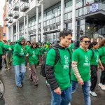 University of Limerick students pictured at Limerick's St Patricks Day 2026. Picture: Olena Oleksienko/ilovelimerick