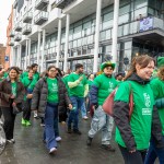 University of Limerick students pictured at Limerick's St Patricks Day 2026. Picture: Olena Oleksienko/ilovelimerick