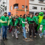 University of Limerick students pictured at Limerick's St Patricks Day 2026. Picture: Olena Oleksienko/ilovelimerick