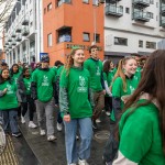 University of Limerick students pictured at Limerick's St Patricks Day 2026. Picture: Olena Oleksienko/ilovelimerick
