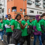 University of Limerick students pictured at Limerick's St Patricks Day 2026. Picture: Olena Oleksienko/ilovelimerick