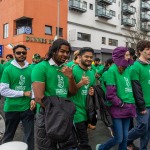 University of Limerick students pictured at Limerick's St Patricks Day 2026. Picture: Olena Oleksienko/ilovelimerick