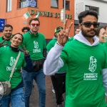 University of Limerick students pictured at Limerick's St Patricks Day 2026. Picture: Olena Oleksienko/ilovelimerick