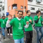 University of Limerick students pictured at Limerick's St Patricks Day 2026. Picture: Olena Oleksienko/ilovelimerick