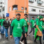 University of Limerick students pictured at Limerick's St Patricks Day 2026. Picture: Olena Oleksienko/ilovelimerick