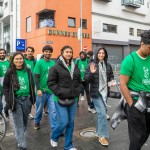 University of Limerick students pictured at Limerick's St Patricks Day 2026. Picture: Olena Oleksienko/ilovelimerick