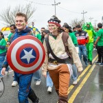 University of Limerick students pictured at Limerick's St Patricks Day 2026. Picture: Olena Oleksienko/ilovelimerick