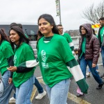 University of Limerick students pictured at Limerick's St Patricks Day 2026. Picture: Olena Oleksienko/ilovelimerick