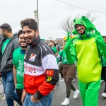 University of Limerick students pictured at Limerick's St Patricks Day 2026. Picture: Olena Oleksienko/ilovelimerick