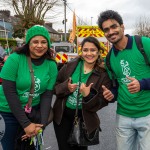 University of Limerick students pictured at Limerick's St Patricks Day 2026. Picture: Olena Oleksienko/ilovelimerick