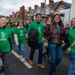 University of Limerick students pictured at Limerick's St Patricks Day 2026. Picture: Olena Oleksienko/ilovelimerick