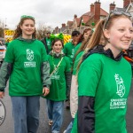 University of Limerick students pictured at Limerick's St Patricks Day 2026. Picture: Olena Oleksienko/ilovelimerick