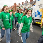 University of Limerick students pictured at Limerick's St Patricks Day 2026. Picture: Olena Oleksienko/ilovelimerick
