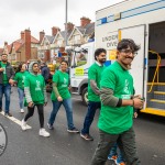 University of Limerick students pictured at Limerick's St Patricks Day 2026. Picture: Olena Oleksienko/ilovelimerick