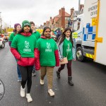 University of Limerick students pictured at Limerick's St Patricks Day 2026. Picture: Olena Oleksienko/ilovelimerick
