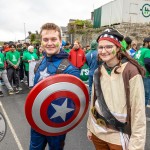 University of Limerick students pictured at Limerick's St Patricks Day 2026. Picture: Olena Oleksienko/ilovelimerick