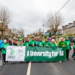 University of Limerick students pictured at Limerick's St Patricks Day 2026. Picture: Olena Oleksienko/ilovelimerick