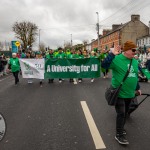 University of Limerick students pictured at Limerick's St Patricks Day 2026. Picture: Olena Oleksienko/ilovelimerick
