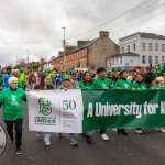University of Limerick students pictured at Limerick's St Patricks Day 2026. Picture: Olena Oleksienko/ilovelimerick