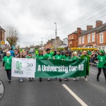 University of Limerick students pictured at Limerick's St Patricks Day 2026. Picture: Olena Oleksienko/ilovelimerick