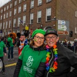 University of Limerick students pictured at Limerick's St Patricks Day 2026. Picture: Olena Oleksienko/ilovelimerick