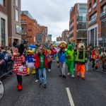 University of Limerick students pictured at Limerick's St Patricks Day 2026. Picture: Olena Oleksienko/ilovelimerick